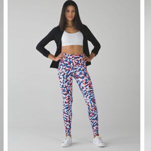 Lululemon Wunder Under Pant (Hi-Rise) Capoeira Multi Size 10